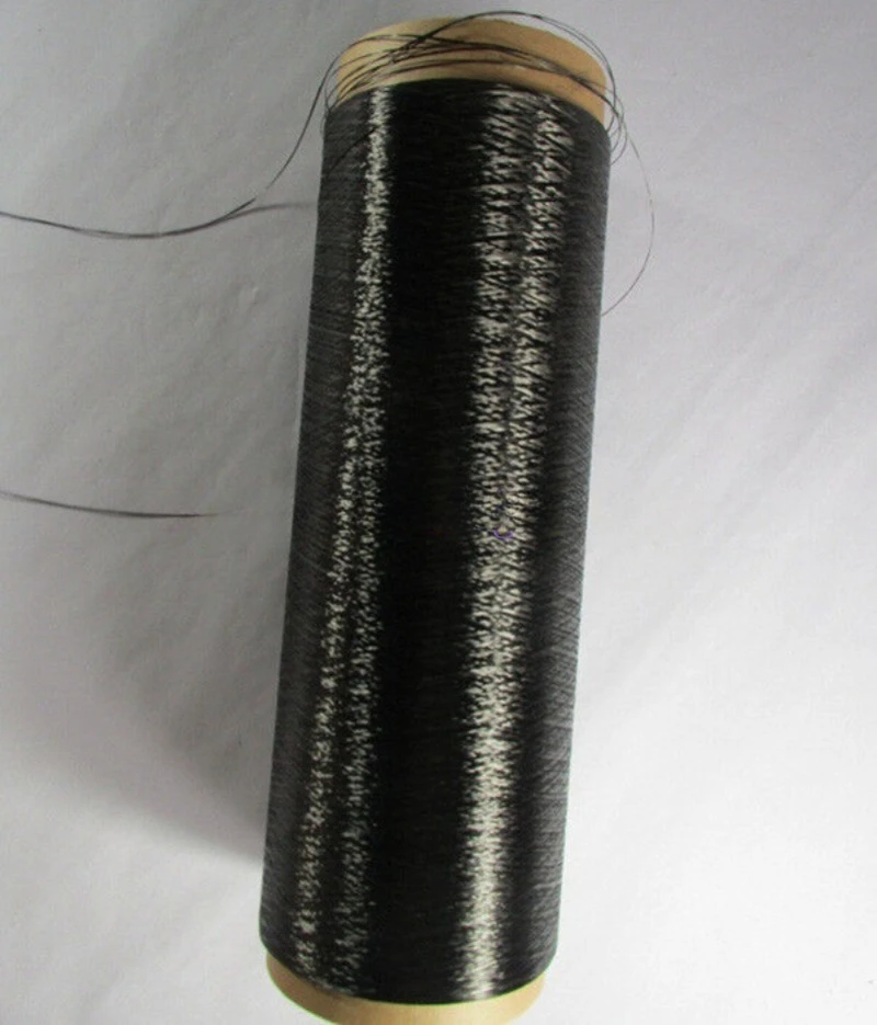 1K Carbon Fiber Fibre Tow Filament Yarn Thread Tape 3800MPa 20m Length