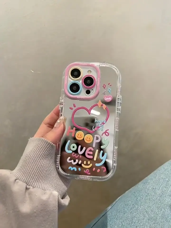 RALEAVO Custodia Per IPhone 11 6,1'' - Fondo Morbido TPU Con Cuore Carino, Protezione Fotocamera, Ricarica Wireless