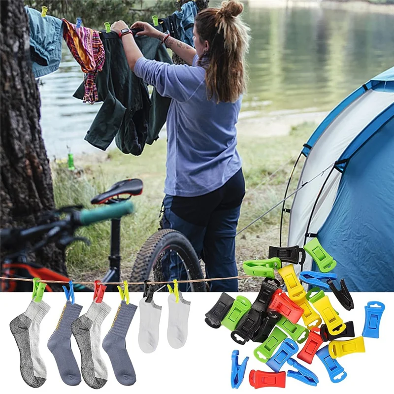 Pinces à Chaussettes pour Machine à Laver et Sèche-illant avec Crochets, Directement dans le MELSans Pliage, 100 Pièces 15 Pinces à Chaussettes pour Machine à Laver et Sèche-illant avec Crochets, Directement dans le MELSans Pliage, 100 Pièces 15