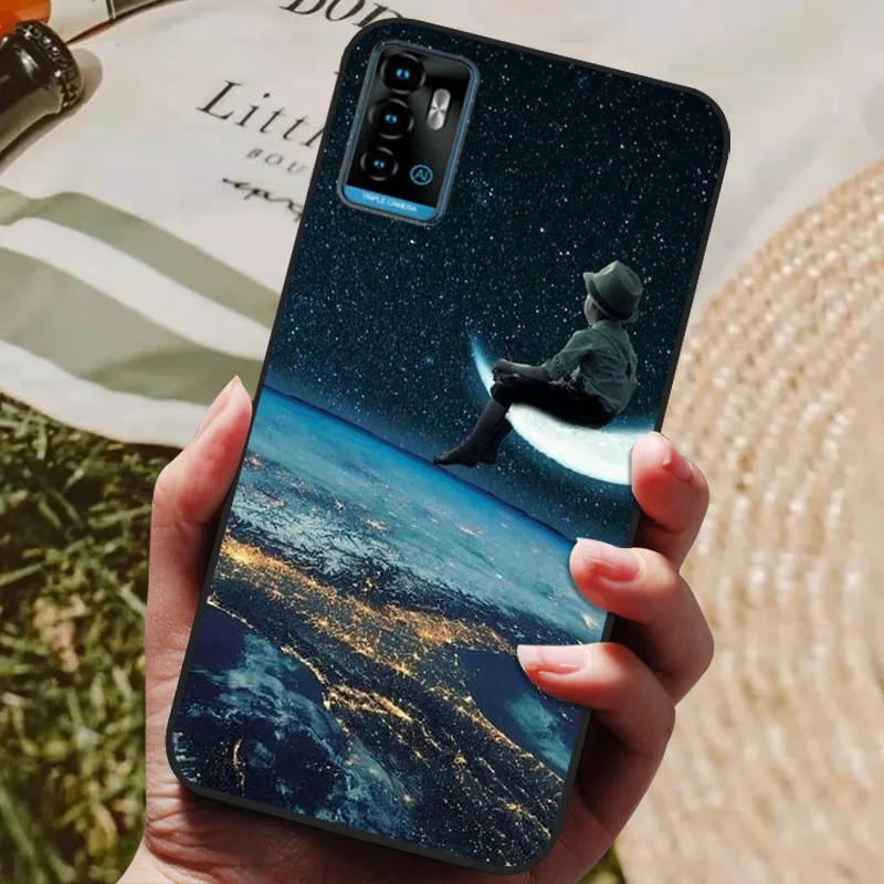 Fashion Soft Black Silicone Phone Cover - Elegant Bumper Coque s