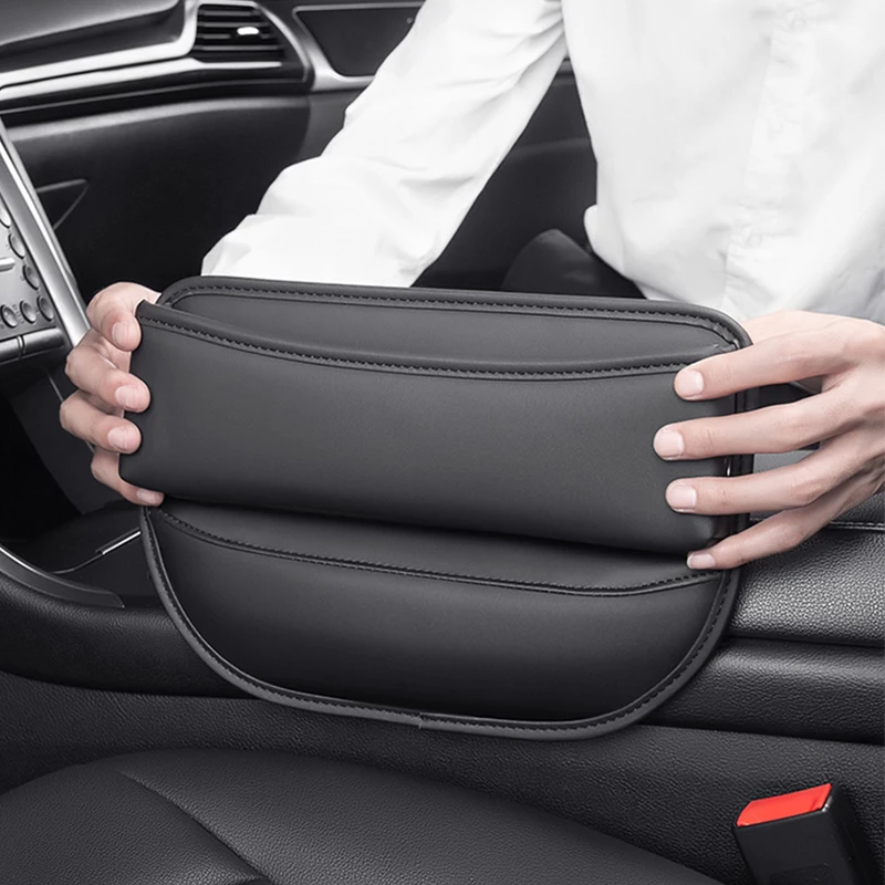 

Car Seat Organizer Multifunctional Gap PU Leather Storage Box Auto SeatSeam Phone Purse Coins Key box Vehicle Accessories