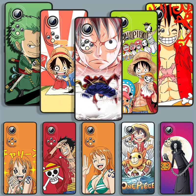 

Cartoon Anime Ones pieces Phone Case For Huawei Honor 7A 7C 7S 8 8A 8C 8X 9 9A 9C 9X 9S Pro Prime MAX Lite Black Cover Soft Back