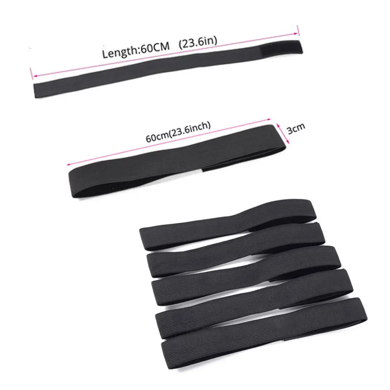 3Pcs Elastic Band for Wigs Edges Lace Melting Band Adjustable Wig Edge Elastic Band 3cm Width Edge Laying Band for Lace Front