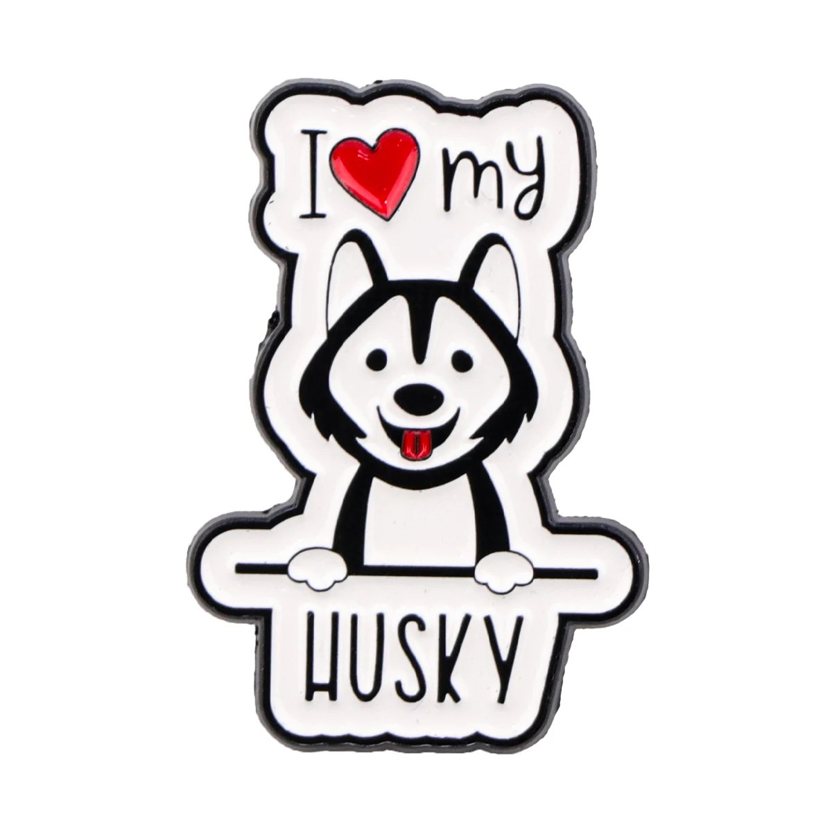 Adorable Cartoon Dog Enamel Pins - Fun Animal Brooches