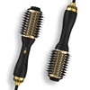LISAPRO Elegant Black Golden Hot Air Brush 2.0  One Step Hair Dryer Brush and Styler Volumizer Multifunctional Blow Dryer Brush 1