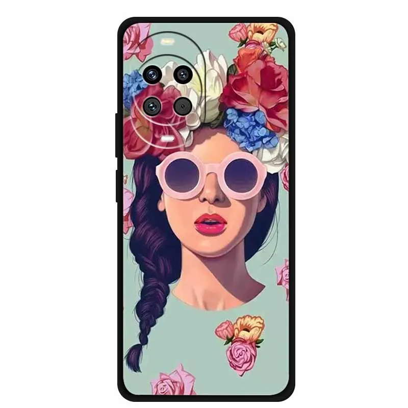 Fashionable Animal Anime TPU Phone Case - Soft Back Cover