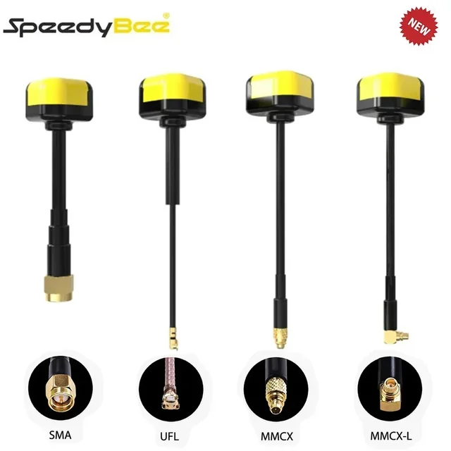 SpeedyBee Speedy Bee 5.8 GHz RHCP SMA/UFL/MMCX-90°/MMCX-Straight Antenna V2 for RC FPV Racing Drone 1