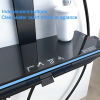 Intelligent Digital Display Thermostatic Shower Shower Set Piano Key Ambient Light Cold and Hot Water Gun Plated Gray Shower 2