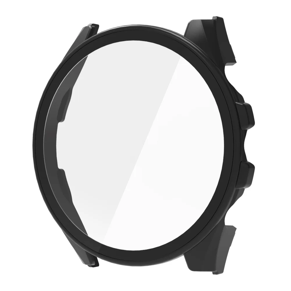 Premium Full Frame Protective Bumper with Hard Edge Shell & Glass Screen