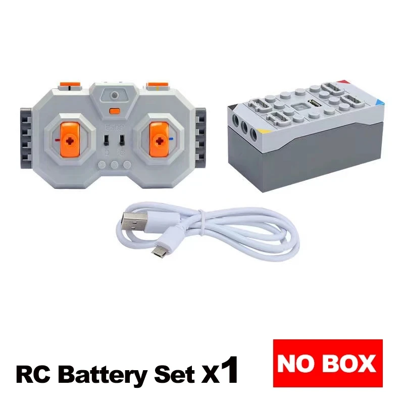 CADA 테크니컬 파워 펑션 S059-001 고속 서보 L M 모터 및 LED 조명 레고 자동차 88004 88003 88013 호환