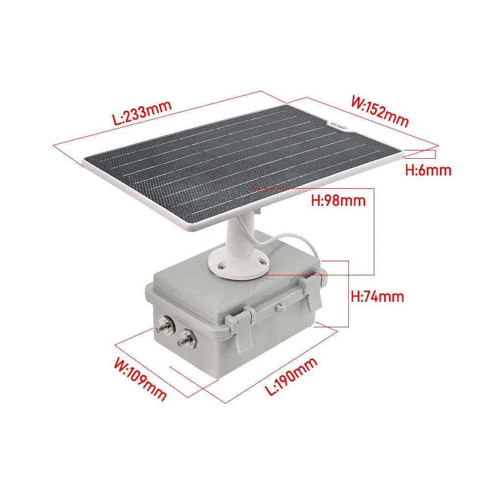 ® T-Solar Kit Solar Charging Expansion Board With Waterproof Casing Supports Mai
