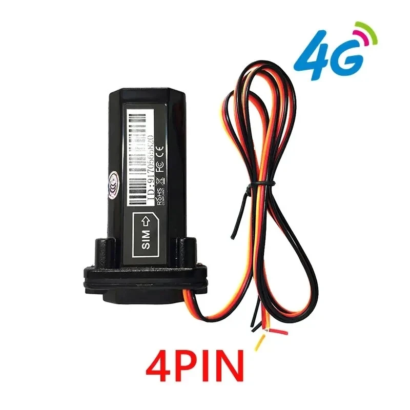 ST901 4Pin Mini GPS Tracker Car Tracker imperme&aacute;vel GPS Tracker com rel&eacute; para carro 4G Controle remoto Construir bateria