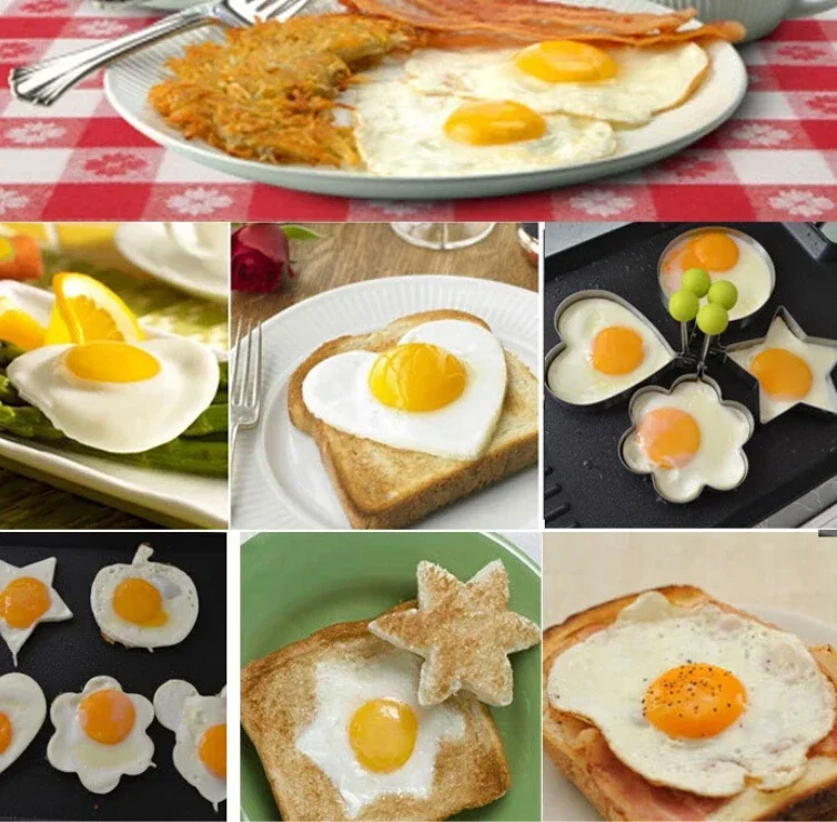 Heart Egg Ring Mold 6