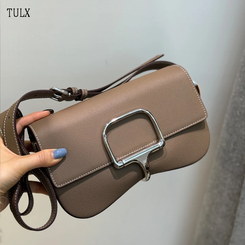 

TULX 2024 New Fashion Female Shoulder Bag Solid Color Women's Crossbody Casual Trendy Phone Bag Message Bag Crossbody Bag