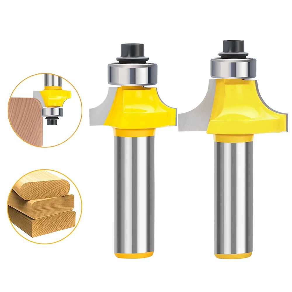 Premium Corner Round Over Edging Router Bit for Woodworking - 1/2 Inch Shank