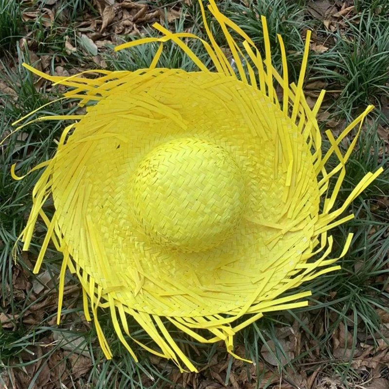 Embrace the spirit of Mexican festivals with the HandWoven Mexicanos Straw Hat, a colorful and authentic accessory for all celebrations.