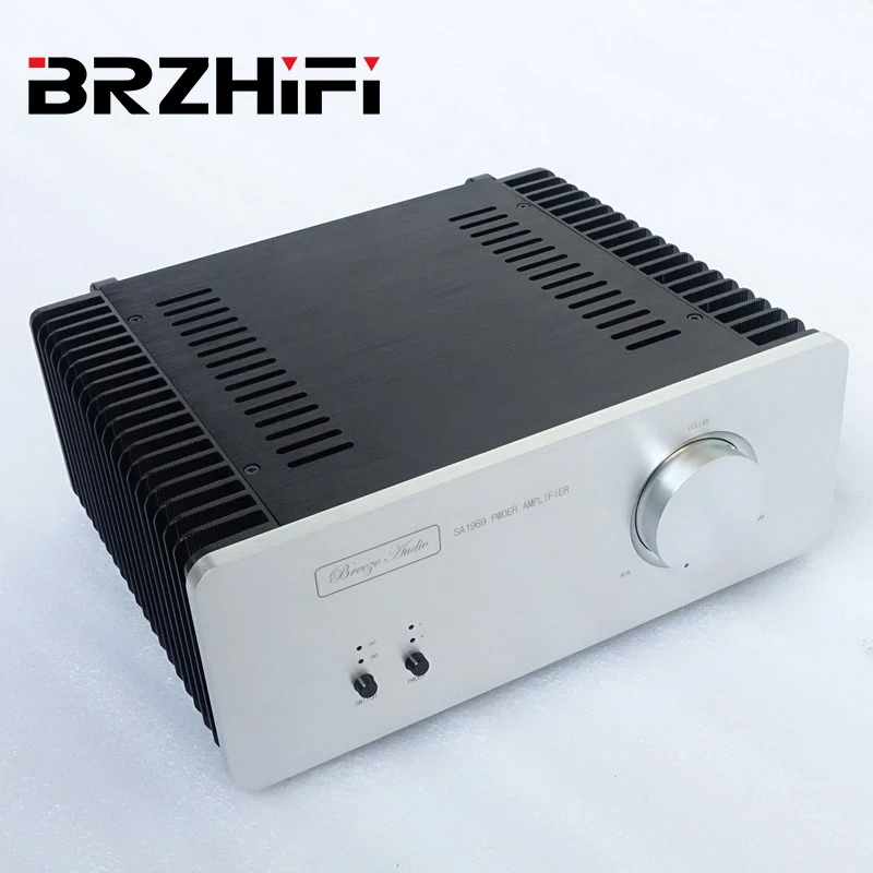 Breeze Audio Hood 1969 Gold Sealed Transistor True Class A Home Audio Power Amplifier 10W+10W Warm Tone AC110V Optional