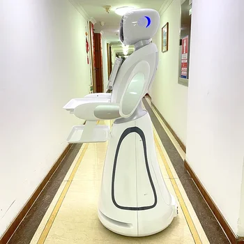 -per Produttori Professionali Robot Umanoidi Robot Intelligente per Servire Cibo Ristorante Robot per Consegna All'aperto