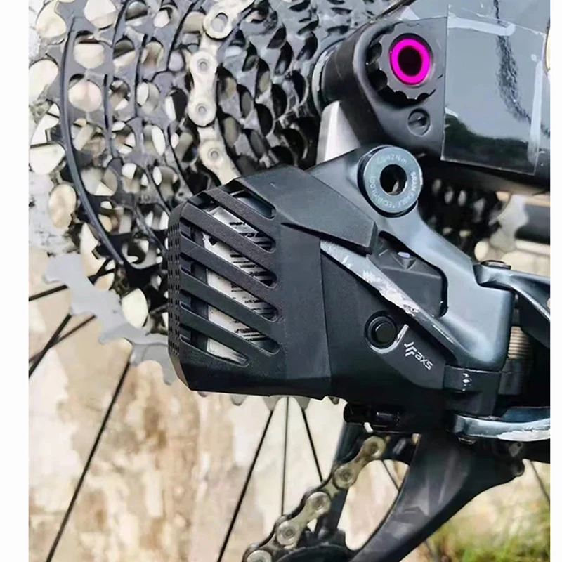 2 Copribatteria Per Deragliatore Sram AXS - Protezione Per GX Eagle/XX1/X01, Colore Nero - Foto 6