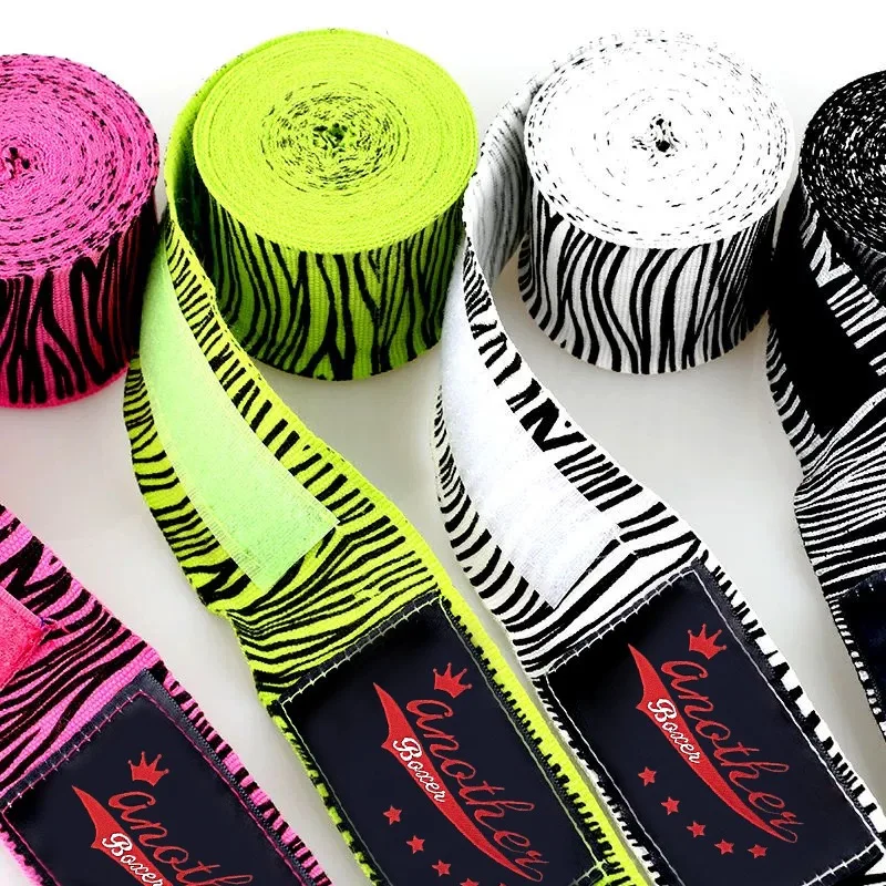 5-meter boxing wristband training competition style combat bandage print style wristband elastic bandage paired with boxing
