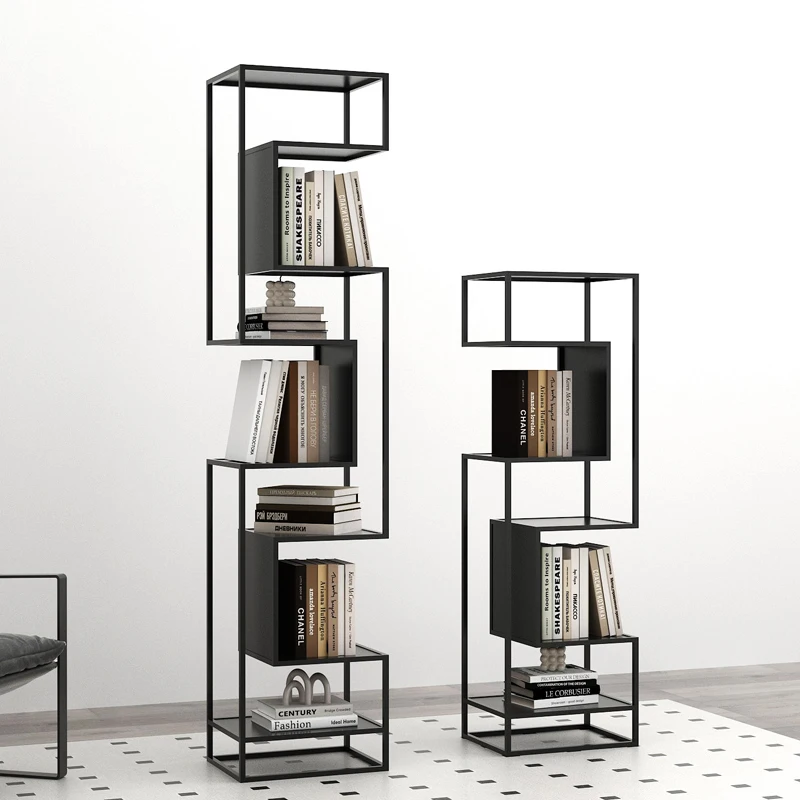 Industrial Furniture Book Shelves Bedroom Shelf Bookcase Floor Magazine Rack Home Library Kids Bookshelf Prateleira Books