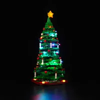 Vonado LED Light Kit For 40573 Christmas Tree Building Blocks Set (NOT Include the Model) Bricks DIY Toys For Children 2