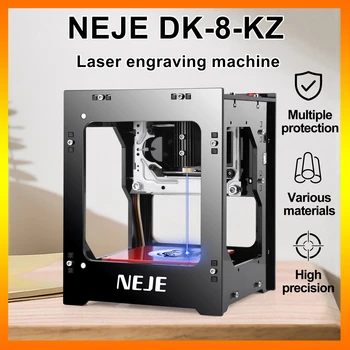 NEJE CNC DIY Laser Engraving Machine KZ 3000mw kz1500mw kz 2000mw Fast Mini Logo Mark Printer Cutter Woodworking Wood Plastic