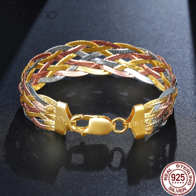 925 MBC Italy Bracelet | Sterling bracelets, Bracelets, Italian jewelry