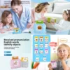 Early education card machine, children's puzzle flash card, English card insertion machine, audio learning 3