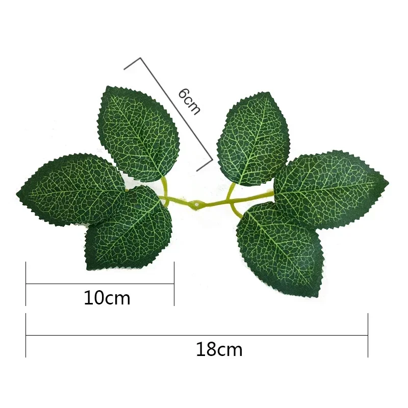 Artificial Flower Stems Rose leaves/base Iron Wire Stem DIY Soap/ Paper Flower Stub Accessory Stems Craft Decor artificial flower