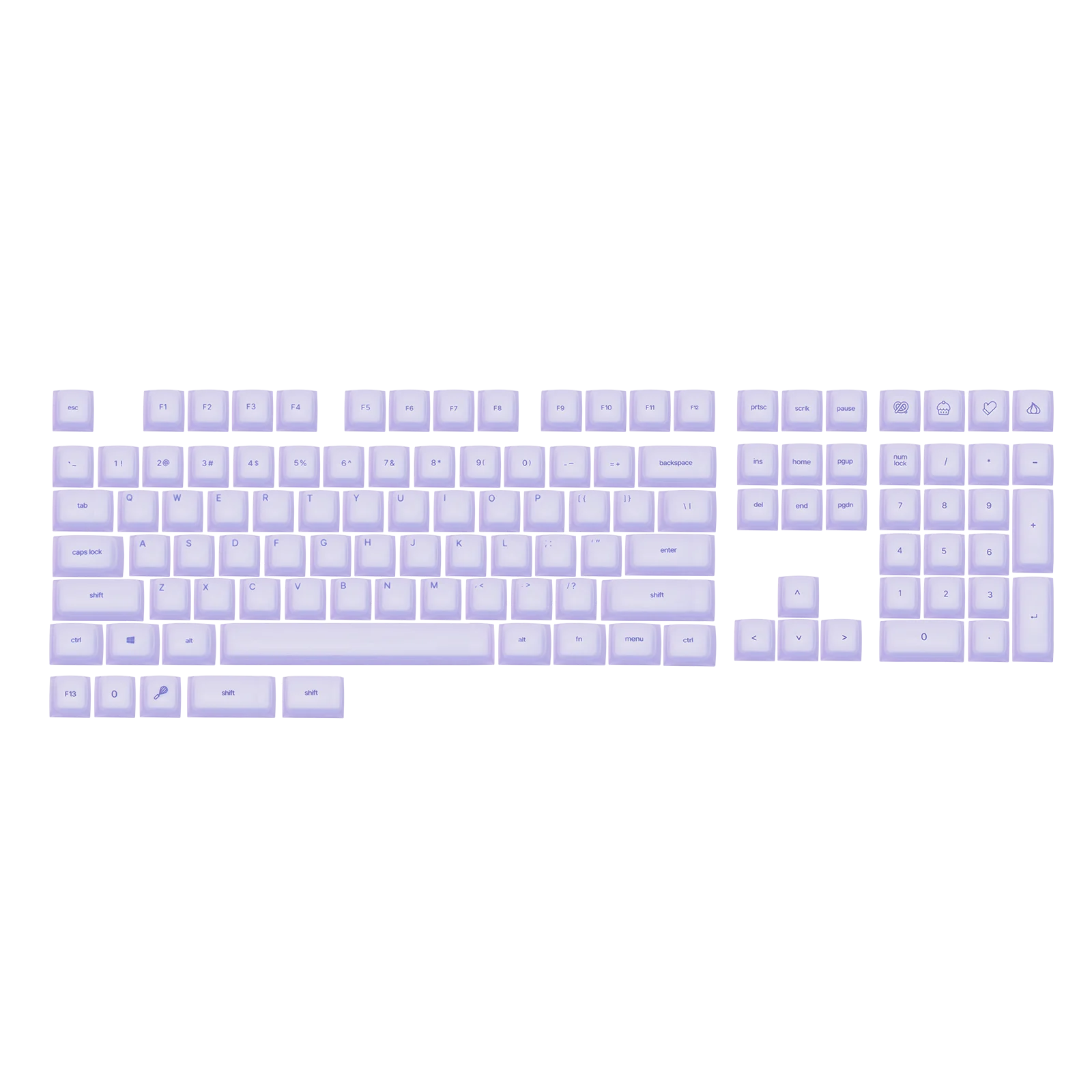 EPOMAKER AegisSil キーキャップセット 113 チェリープロファイルキー