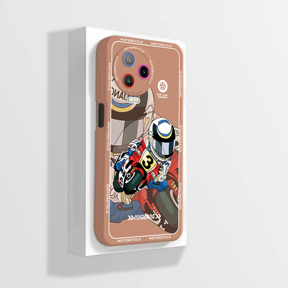 Cute Astronaut Square Phone Case - Shockproof Soft Back Cover