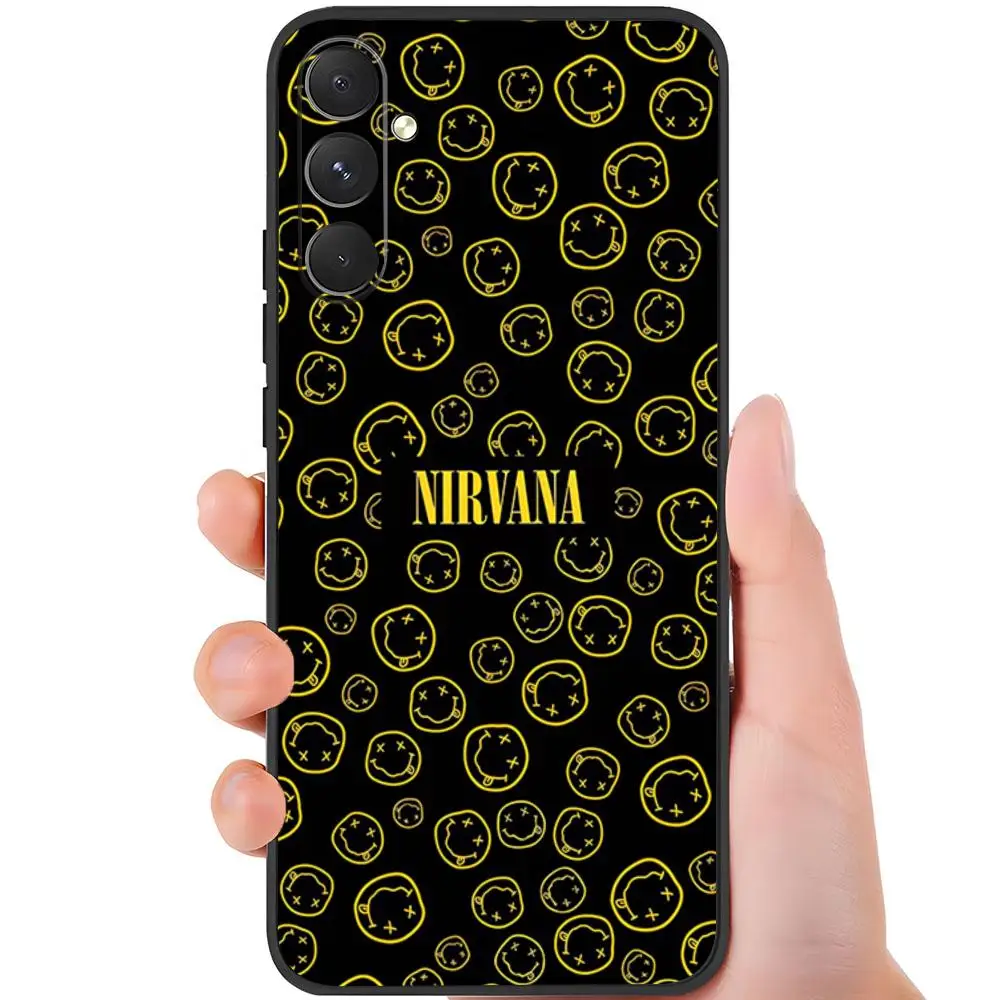 N-Nirvana Rock Band Shockproof Soft Phone Case