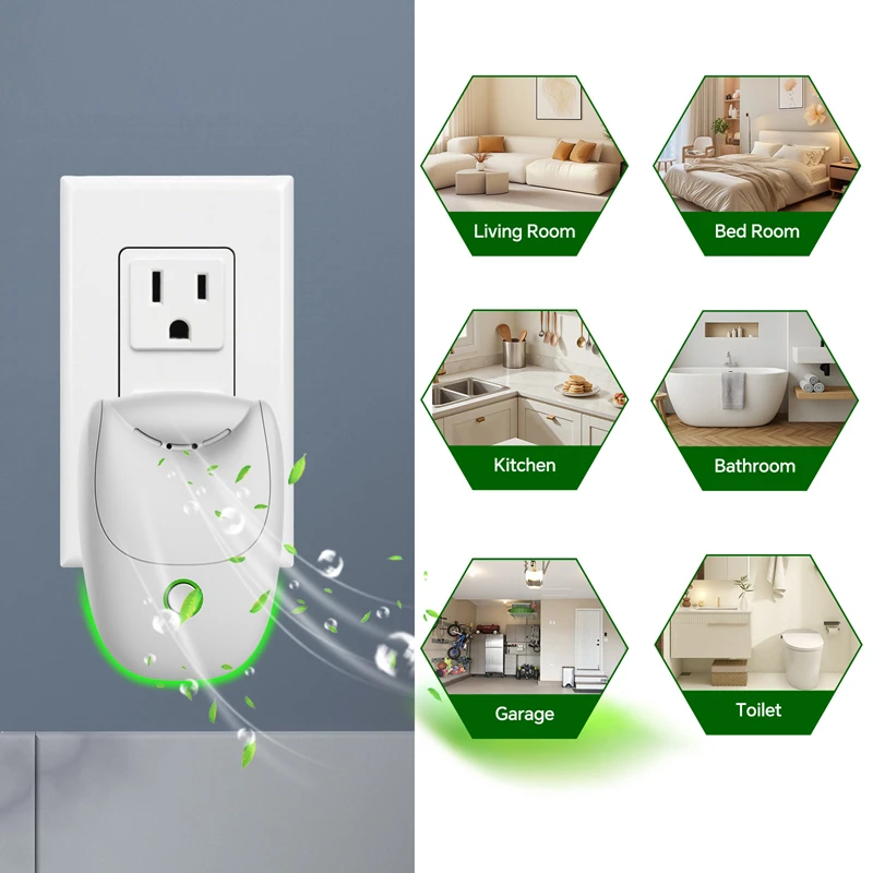Xiaomi Compact USB Air Purifier - Negative Ion Odor Smoke Eliminator for Rooms