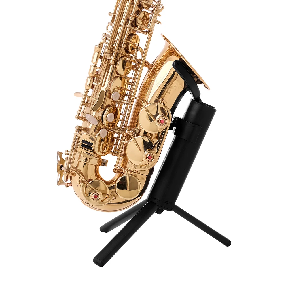 

Saxophone Stand Portable Foldable Professional Alto Sax Stand Metal Legs Tripod Woodwind Instrument Parts & Accessories