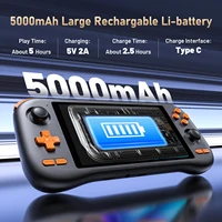 Портативная игровая консоль K56, система Android 14, 5,5-дюймовый сенсорный экран, 5000 мАч, большая литиевая аккумуляторная батарея, лучший подарок — изображение 6