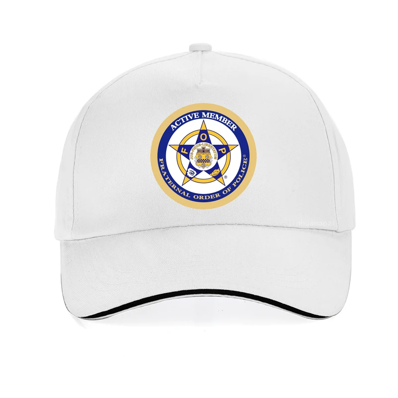 FRATERNAL ORDER OF POLICE Baseball Cap summer visor Breathable POLICE hat Adjustable men Snapback hats Casquette 2