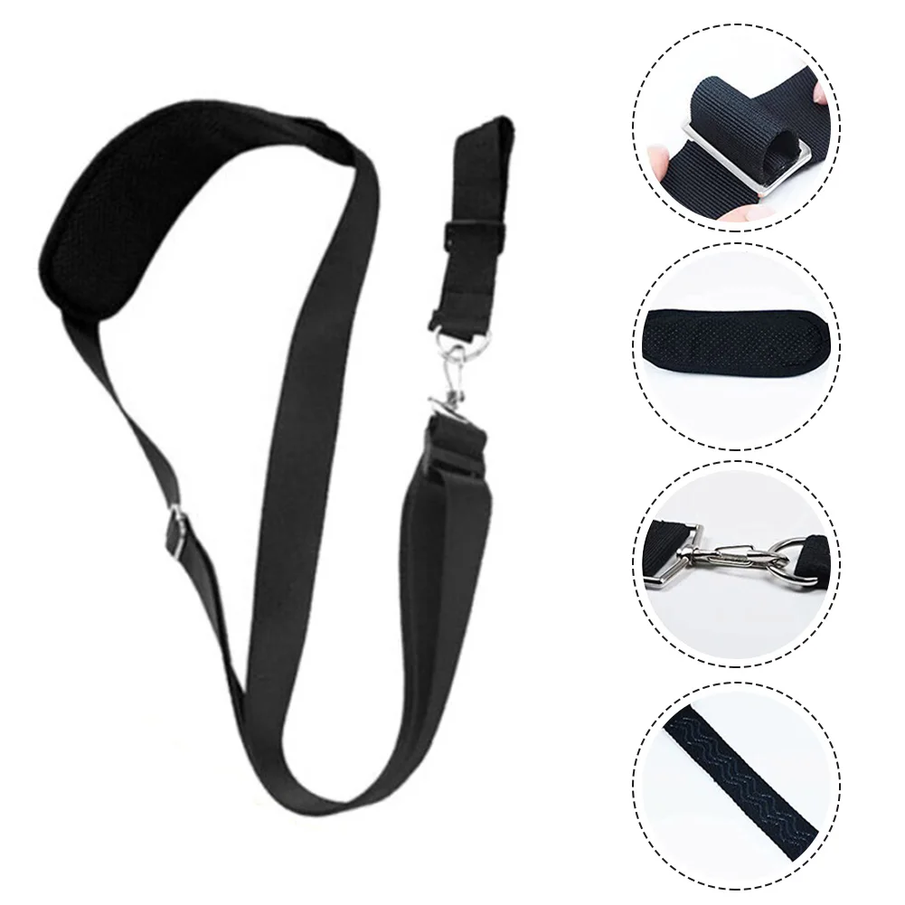 

Padded Harness Single Shoulder Strap Replacement Supplies Trimmer Strap Accessory Black Garden Leaf Blower Nylon