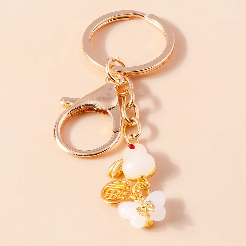 NEWEI Cat & Bunny Couples Keychains - Stainless Steel Cute Keyrings, Valentine's Gift Set - View #4