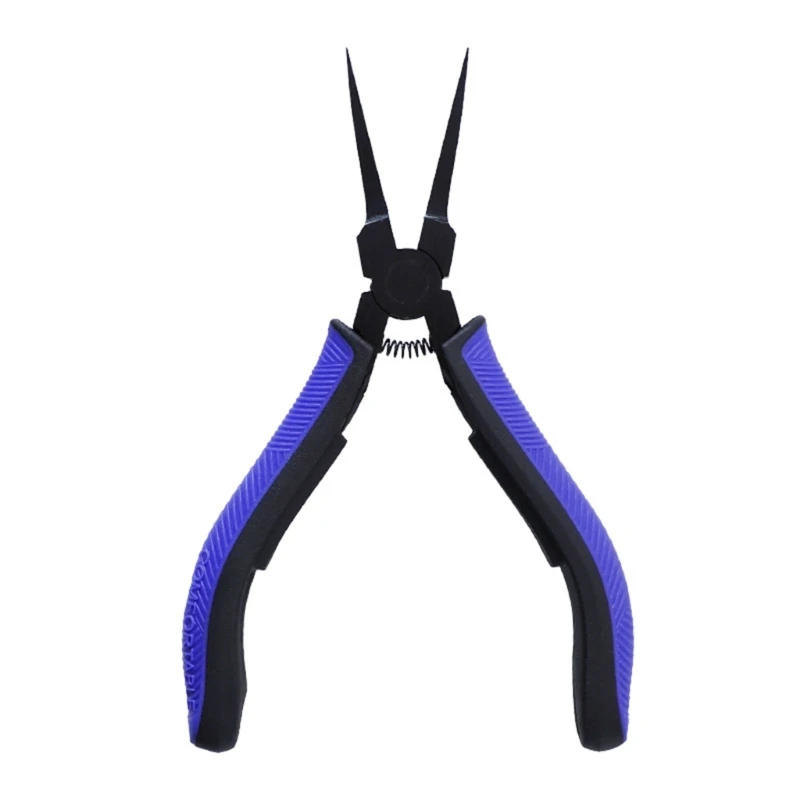 

Toothless Flat Nose Pliers Toothless Jaws Close Tightly Tongs DIY Jewelry Tool