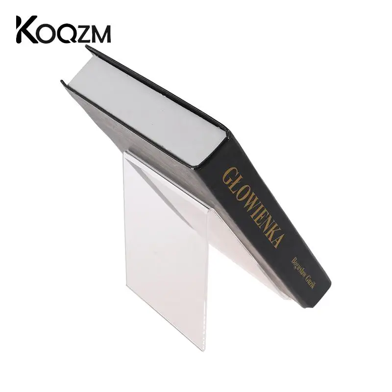 Acrylic Book Stand Display Photo Frame Brochure Artwork Holder Organizer book organizer book holder book stand