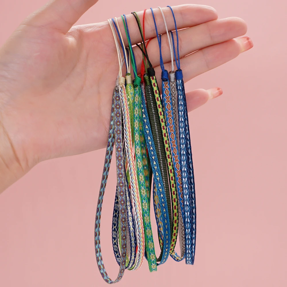 Handwoven Cell Phone Charm Strap Wholelsale y2k Accessories Native Style Vintage Phone Chain