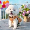 10PCS Heart Print Dog Bow Ties Adjustable Puppy Bowties Small Pet Bows Collars For Dogs and Cats Fashion Dog Grooming Supplies 3
