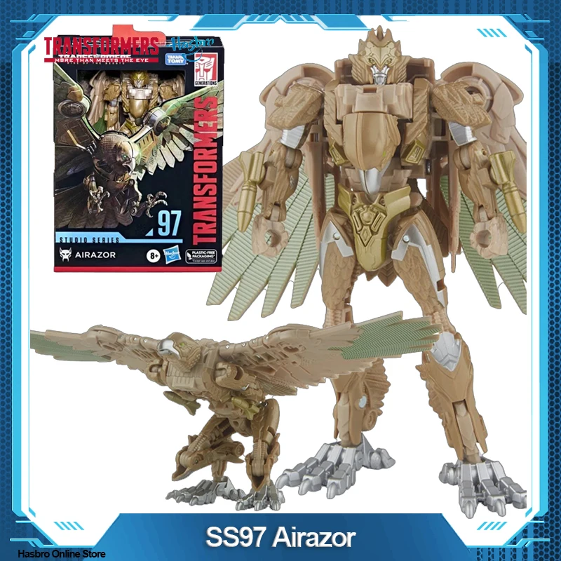 

Трансформеры Hasbro Studio Series Deluxe, класс 97, игрушка Airazor, экшн-Фигурка «растение животных» для мальчиков, игрушки, подарок на день рождения F7232