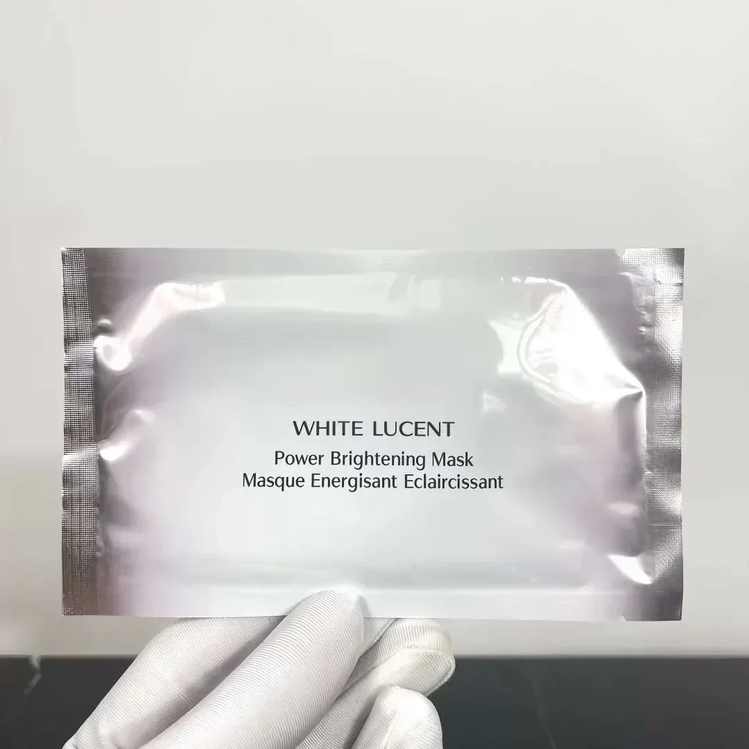 6PCS/BOX WHITE LUCENT Power Brightening Mask Masque Energisant Eclaircissant Good Quality 3
