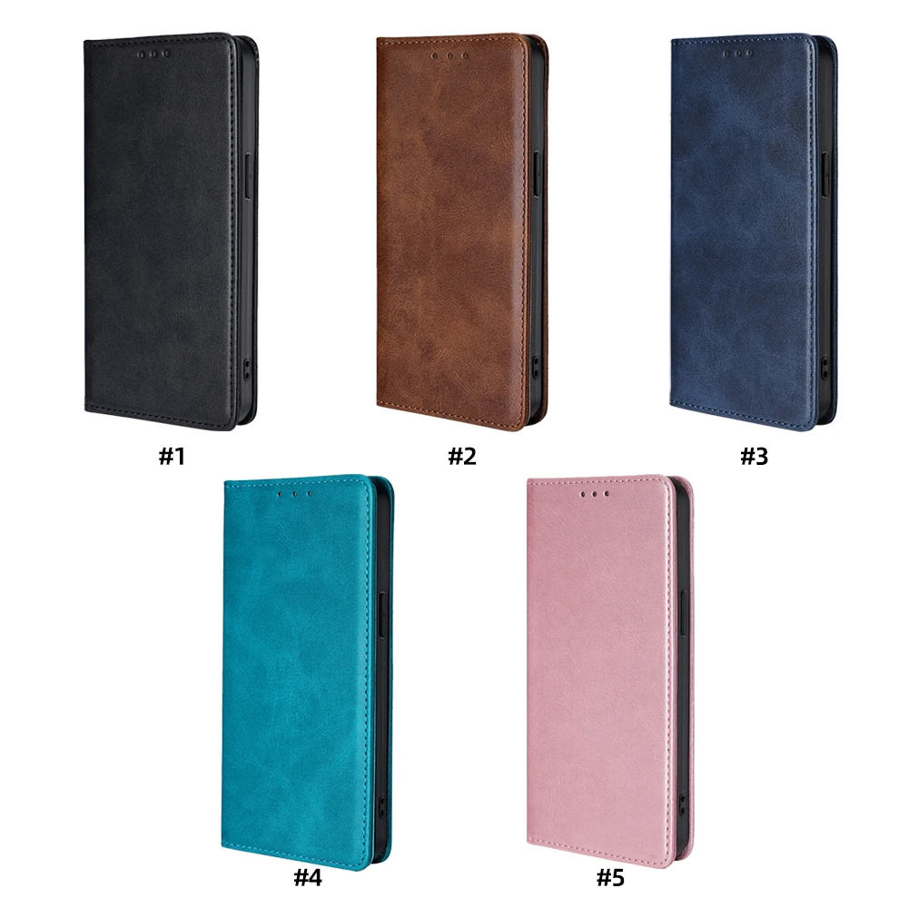 Premium Magnetic Wallet Phone Case with Card Slots and Flip Cover - Sleek and Functional