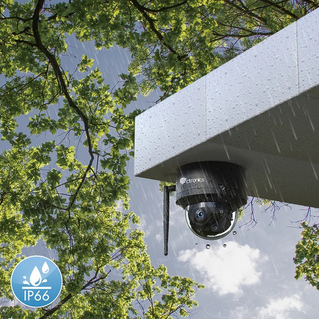 Ctronics 5MP 4MP Wifi Camera Ceiling Mount 360 PTZ 2 Way Audio Human Detection Auto Tracking CCTV Indoor Outdoor Night Vision 6