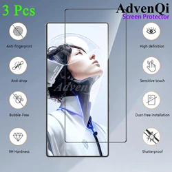 3 - Pack Tempered Glass Screen Protector - Crystal HD, Anti - Scratch, 9H Hardness for Tempered Glass Film