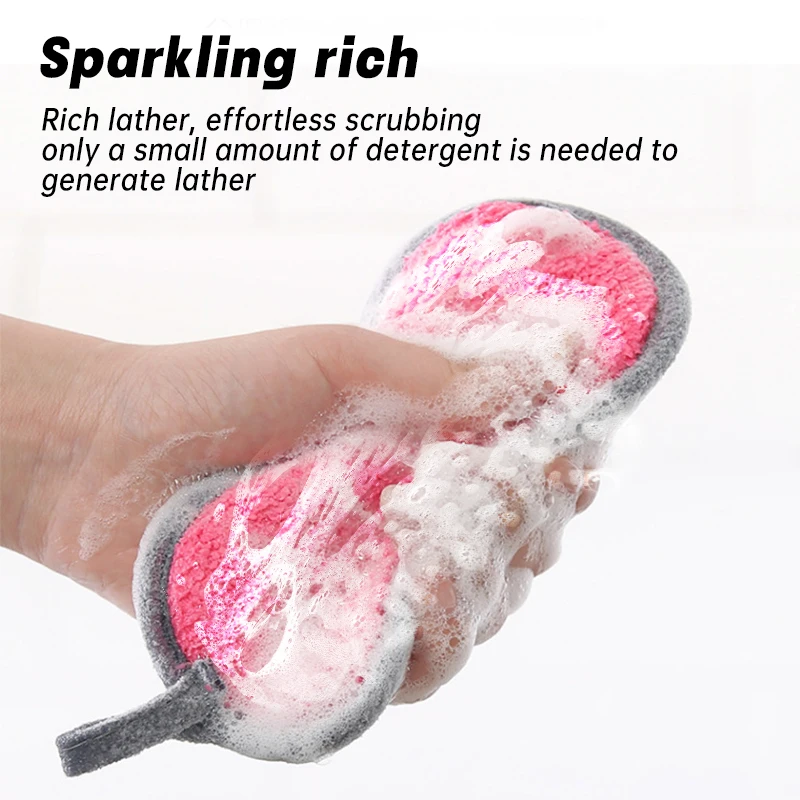 Durable Thickened Dish Washing Sponge Scrubber, Kitchen Scrubber For Pots  And Pans, Water Absorbent