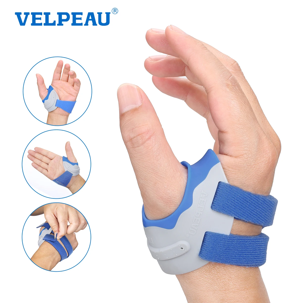 Velpeau Thumb Brace Cmc Joint Ortesi Thumb Support Per Osteoartrite Antidolorifico E Tendinite Leggero E Traspirante